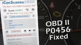 P0456 Check Engine Light Cheap DIY Repair