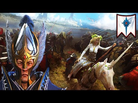 OF KNIGHTS AND DRAGONS - High Elves vs. Bretonnia - Total War Warhammer 2