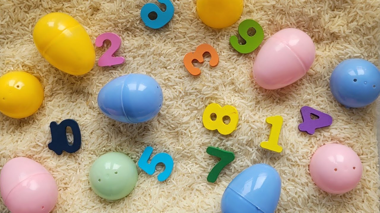 Numbers song  1–10 - Find hidden numbers from Surprise Eggs | Eggs Video numbers | Sara and Kids