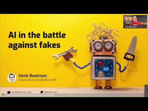 AI in the battle against fakes - Henk Boelman
