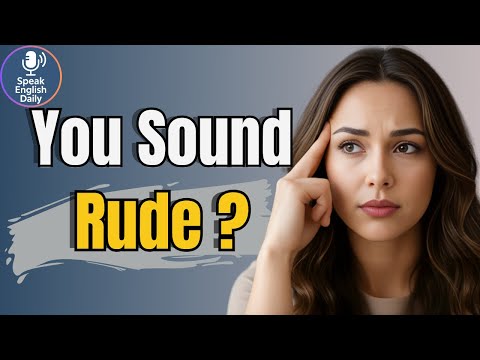 You Sound Rude at Work (But You Don’t Mean To) | Shadowing English Speaking Practice