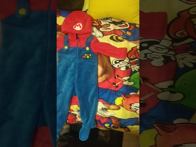 Vídeo relacionado con Conjunto de pijamas de Super Mario Nintendo y Luigi para niños, rosso, 11-12 años