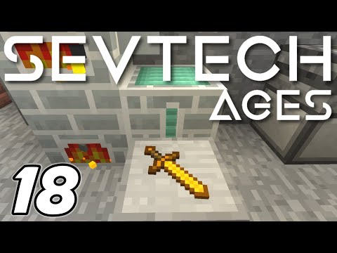 Minecraft Sevtech: Ages - BRONZE WEAPONS and ARMOR (Modded Survival) - Ep. 18
