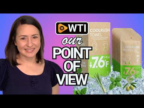 CoolRush Towel with Natural Mint Extract - WTI product video review