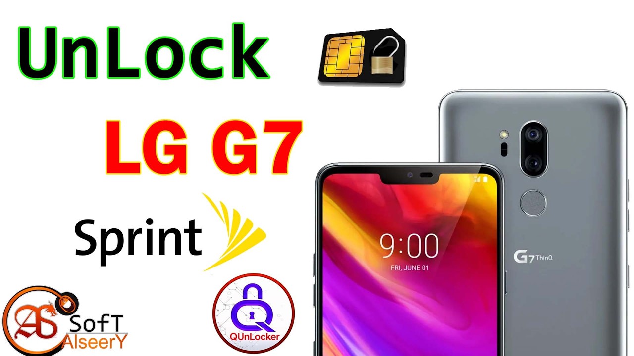 Direct UnLock LG G7 | G710PM Sprint | BY Q-UnLocker