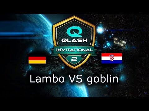 Lambo VS goblin - ZvP - Qlash SC2 Invitational - polski komentarz