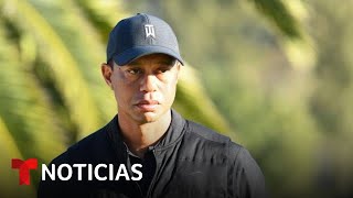 Tiger Woods sufre aparatoso accidente en California | Noticias Telemundo
