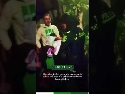 Una recién nacida fue encontrada abandonada en la madrugada en Vegachí, Antioquia.
