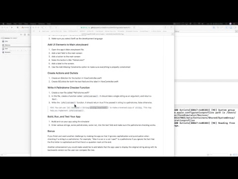 Lesson V - Strings - Section 1 - iOS Dev 101