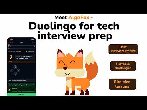 AlgoFox: Tech Interview Prep video thumbnail