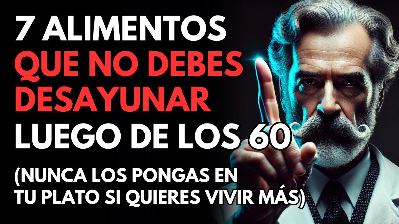 SI tienes MÁS de 60 AÑOS ➡️ ¡NO COMAS estos 7 ALIMENTOS en el DESAYUNO! - Estoicismo