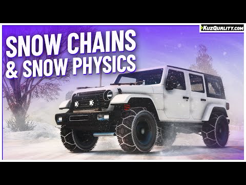 Snow Chains & Snow Physics
