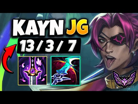 Kayn vs Lee Sin [ Jungle ] Lol Korea Master Patch 14.6 ✅