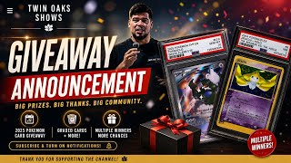 Pokemon GIVEAWAY WINNERS!