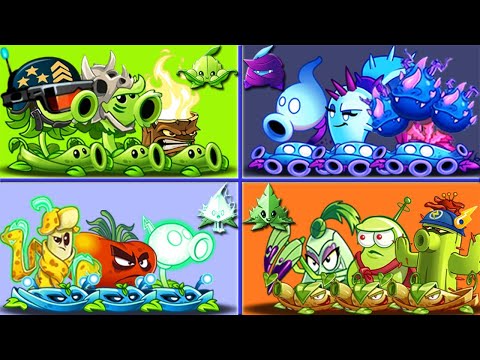 Tournament 8 Team PEA x ELECTRIC x SHADOW x ... - Who Will WIn? - PvZ 2 Team Plant Battlez