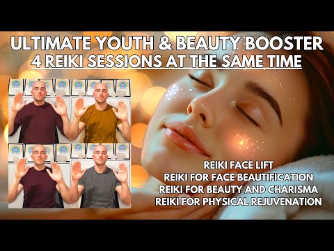 Ultimate Youth and Beauty Booster | 4 Reiki Sessions at the same time