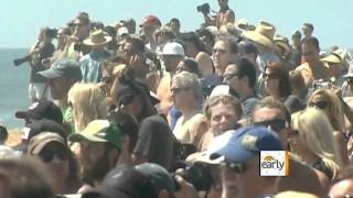 Monster waves hit Calif. coast