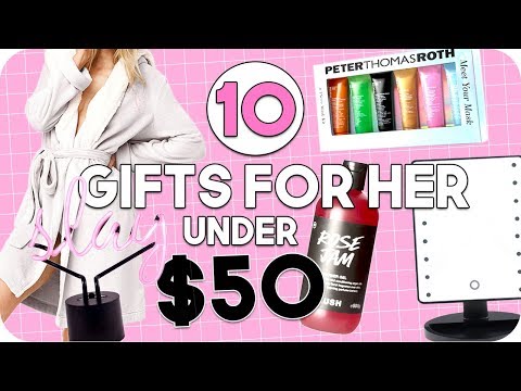 Gift Guide for HER Under $50! Gifts for All Ages!