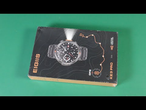 NEW 2025 from TEMU - KE3 PRO Military GPS BT Call Smart Watch - Unboxing (link in the description)