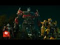 Transformers Rise Of The Beasts 2023 Optimus Fights Scourge Scene Movieclips