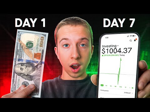 I Tried Turning $100 into $1,000 in a Week Day Trading