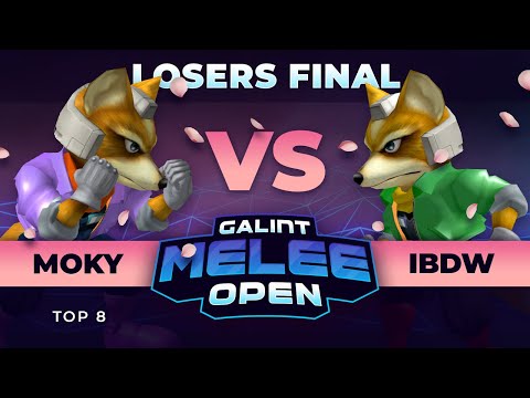 Galint Melee Open: Spring Edition - Moky(Fox) vs iBDW (Green Fox) - Top 8 Losers Final