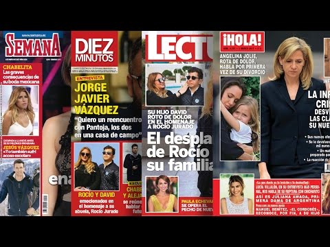 Del tonteo de Chenoa y David Guapo a la operación de pecho de Echevarría y el plantón de Rociíto