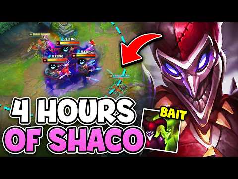 The ULTIMATE Pink Ward Shaco movie (4 HOURS OF HILARIOUS BAITS)