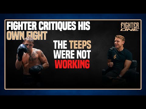 Fighter's honest critique of his own fight