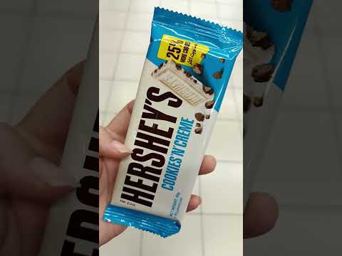 HERSHEY'S COOKIES AND CREME 🤤🤩💓