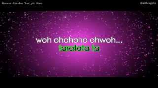 Harana   Number One Lyric Video