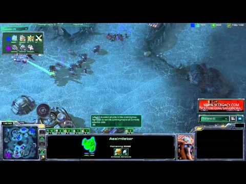 StarCraft 2- qxc (T) vs. SockE (P)- Commentary by SaharaDrac