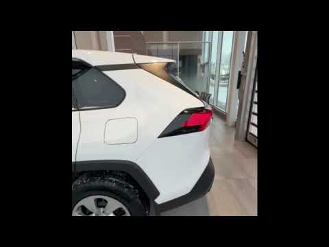 2022 Toyota RAV4 LE FWD in White for sale at Kentville Toyota in Kentville, NS