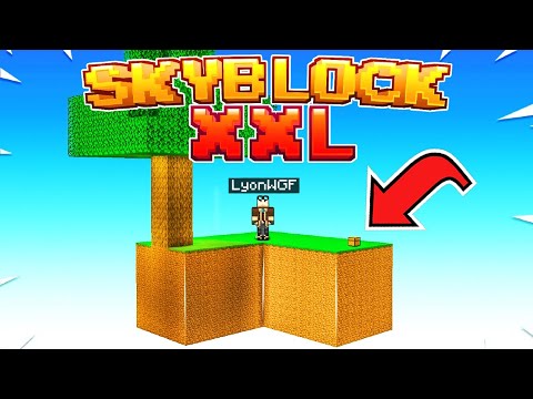 GIOCO A MINECRAFT CON SOLO 1 BLOCCO GIGANTE!!