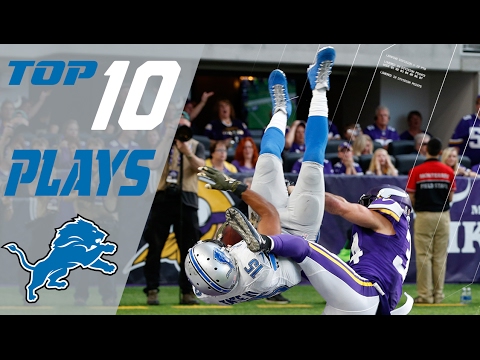 Lions Top 10 Plays of the 2016 Season | NFL Highlights