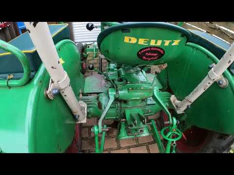 Deutz D15 F1L 712 Hydraulik erklärt