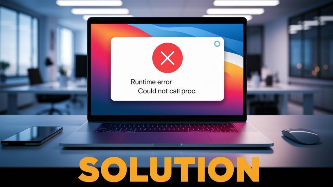 How to Fix Runtime Error: Could not call proc in Windows 11/10 [FIXED]