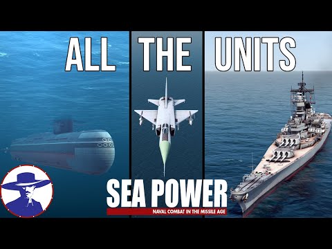 FULL UNIT SHOWCASE | Sea Power | Cold War Naval RTS