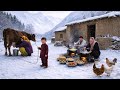 One Day Living In Afghanistan S Coldest Mountain Village Cooking Living In Extreme Cold