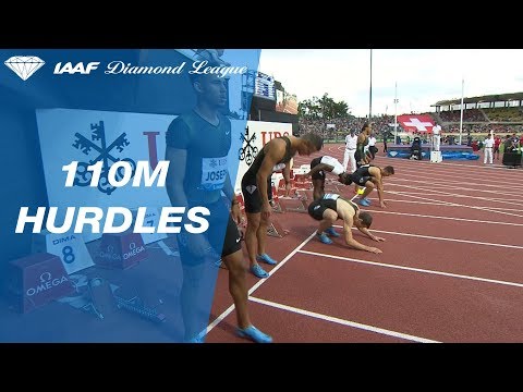 Sergey Shubenkov 12.95 Wins Men's 110m Hurdles - IAAF Diamond League Lausanne 2018