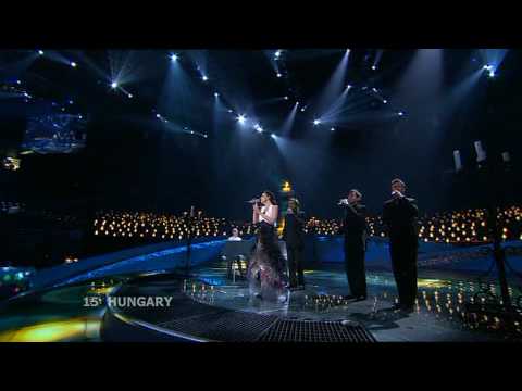 Eurovision 2008 Semi Final 2 15 Hungary *Csézy* *Candlelight* 16:9 HQ