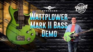 Video thumbnail for The Reverend Mike Watt Wattplower Mark II Bass Demo by Palen Music Center