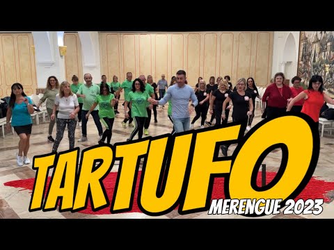 TARTUFO Merengue 2023 Coreografia Joey&Rina || TUTORIAL || Balli di Gruppo 2022 Line Dance