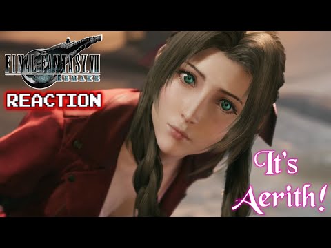 Krimson KB Reacts! - It's Aerith! - Final Fantasy 7 Remake Reactions