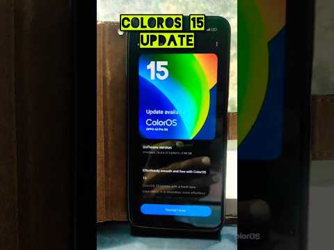 New ColorOS 15 Update #oppo #shorts