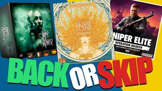 Back or Skip? Crowdfunding Roundup | Agricola, Nexus, Dawn of Madness & More!