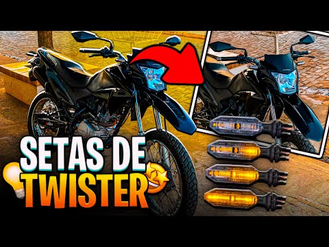 🤩 PISCAS DE TWISTER SEQUENCIAL NA BROS 150
