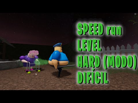 ( MODO HARD ) SPEED run da,  GRUMPY GRAN! - SCARY OBBY [ROBLOX]