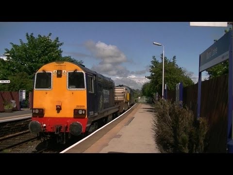 DRS 20309 t+t 37612. Heysham Flasks. 21/06/13