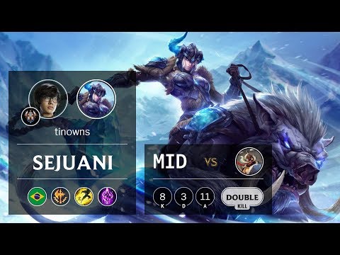Sejuani Mid vs Corki - BR Challenger Patch 9.16